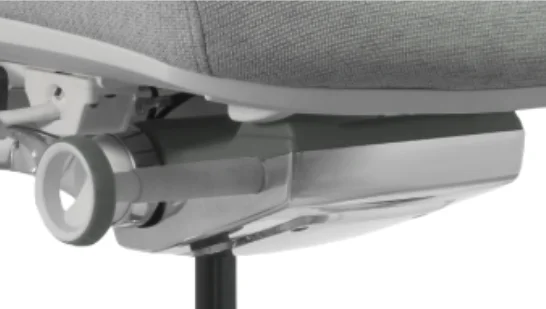 Arc Ergonomic Chair equipped with convenient all-in-one control for effortless adjustments.